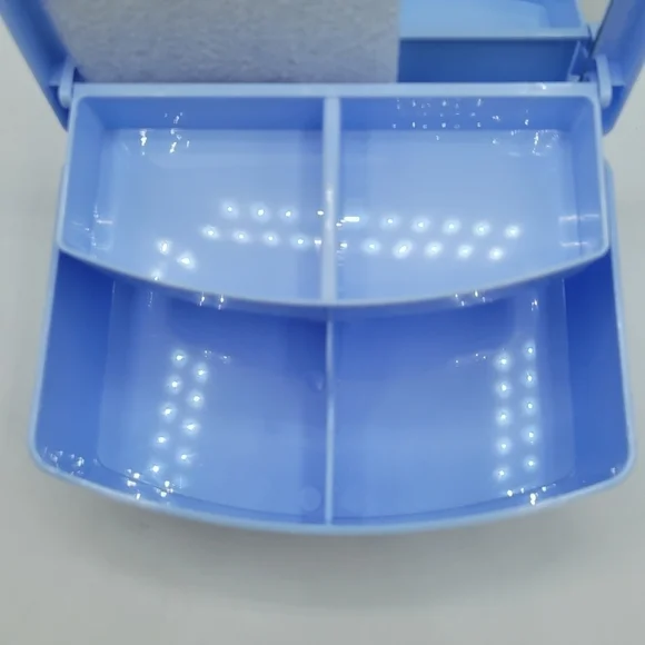 Qlia Cosmetic of Sea Beauty Blue cosmetic jewelry Box - Picture 4 of 10